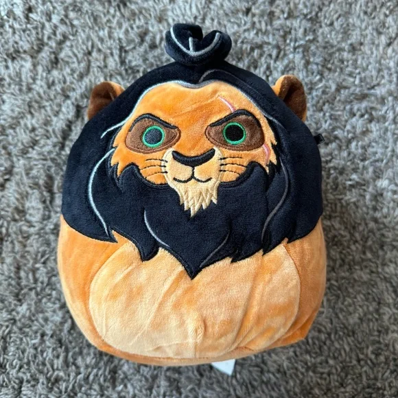 Lion King’s SCAR 7” Disney Squishmallows - Picture 1 of 4